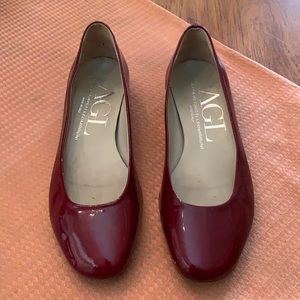 AGL dark red flats
